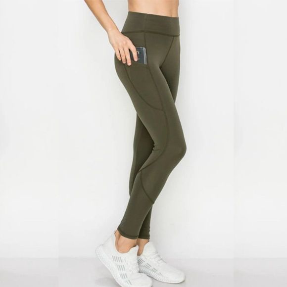 COPY - Seam Detail Pocket Legging - Everyday Legging - Affordable Legging - Leg… - Picture 3 of 3